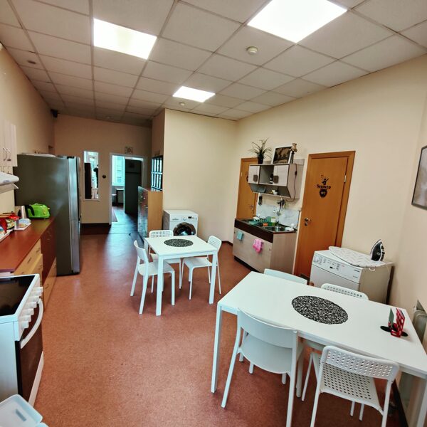Large kitchen with full equipment
