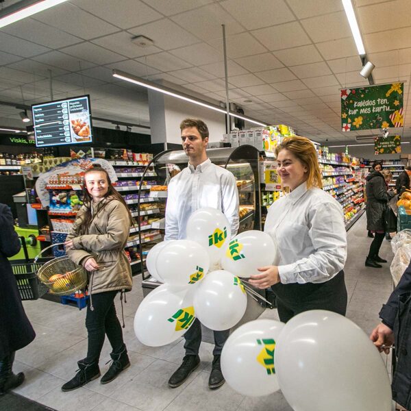 „IKI“ SHOP (Laisvės al. 90) / 2 min walk